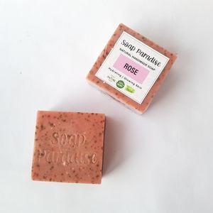 Exfoliating Rose Soap
